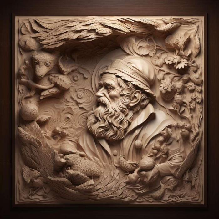 نموذج ثلاثي الأبعاد لآلة CNC 3D Art 